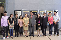 The delegation from Yuanpei College of Peking University meets with CUHK representatives